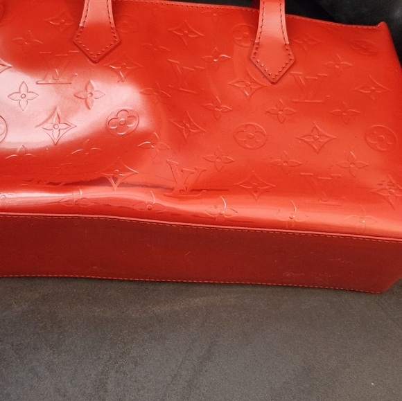Orange Louis Vuitton Monogram Vernis - Picture 4 of 10